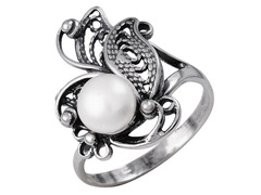 Серебряное кольцо «Мишель»